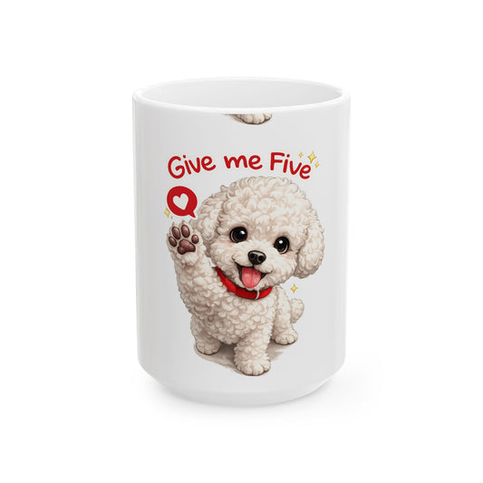 Give Me Five Dog Mug | Eco-Limited