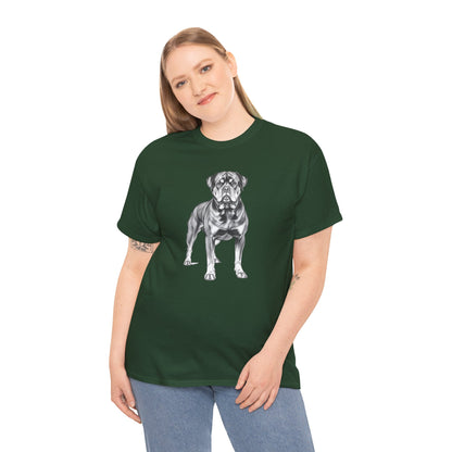 Rottweiler Sketch Minimal Art T-Shirt | Eco-Limited