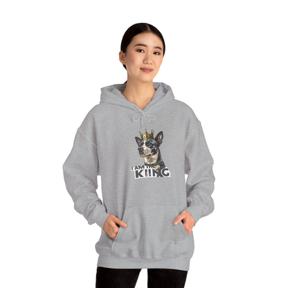 I Am King Dog Hoodie | Eco-Limited