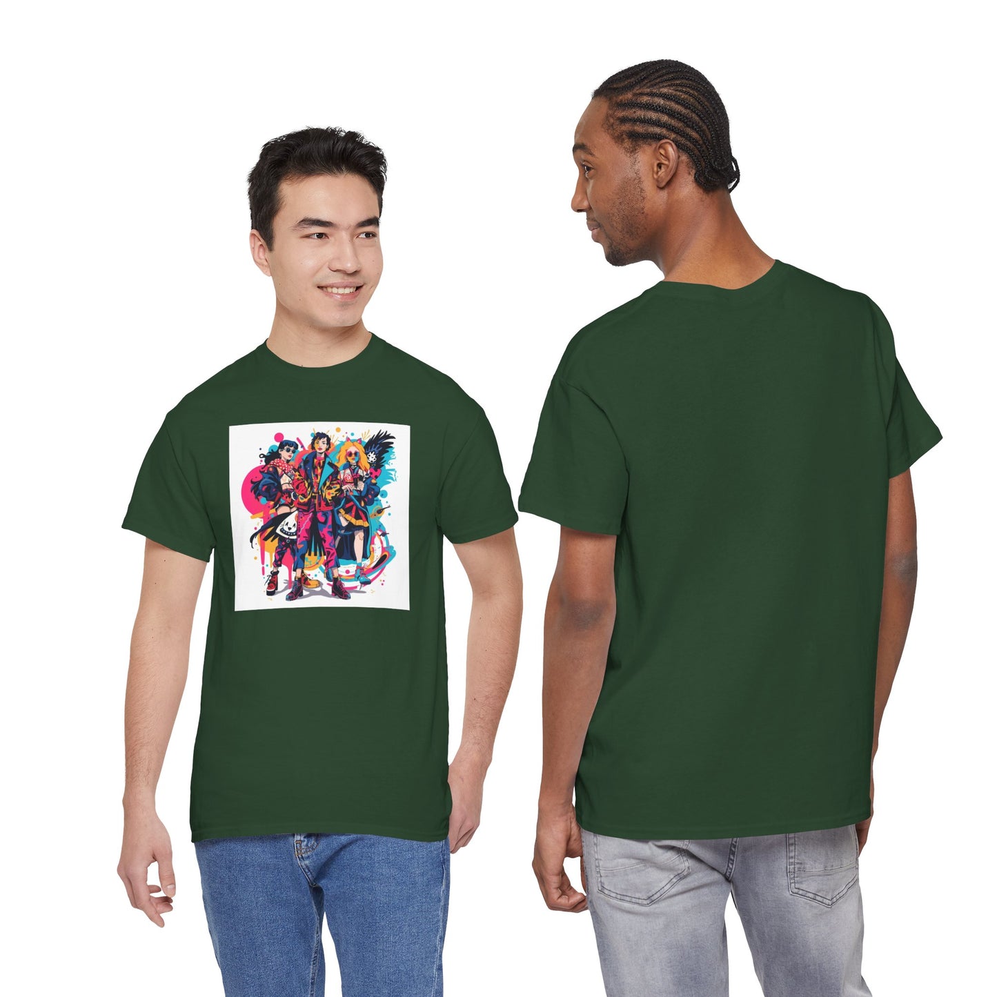 Urban Pop Character Art T-Shirt | Eco-Limited