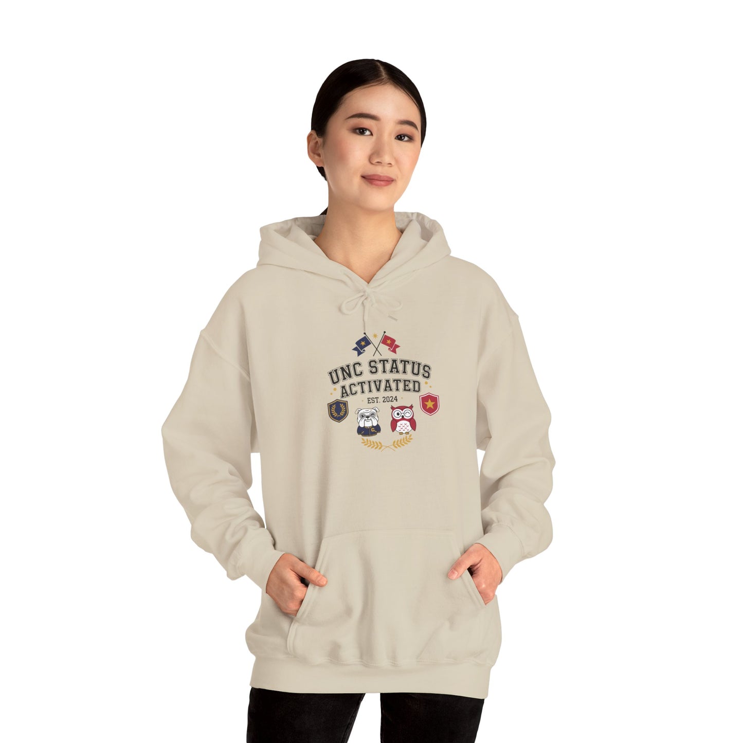 Activated Status Crest Hoodie | Eco-Limited
