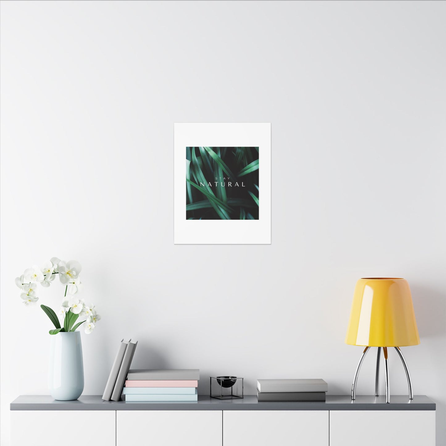 Stay Natural Botanical Canvas Wall Art