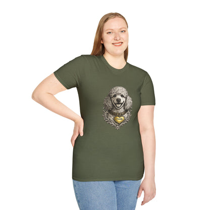 Poodle Ink Portrait T-Shirt | Eco-Limited