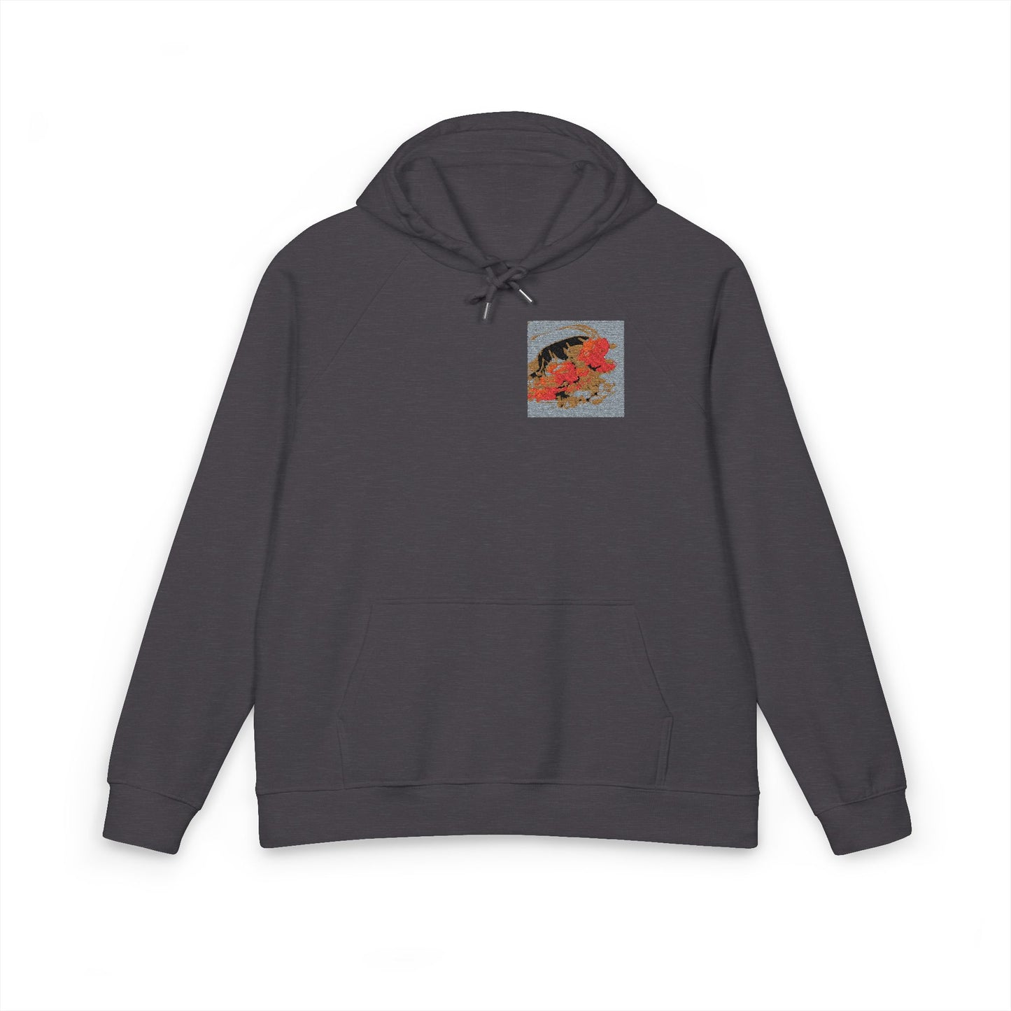 Organic Floral Art Hoodie | Eco-Limited