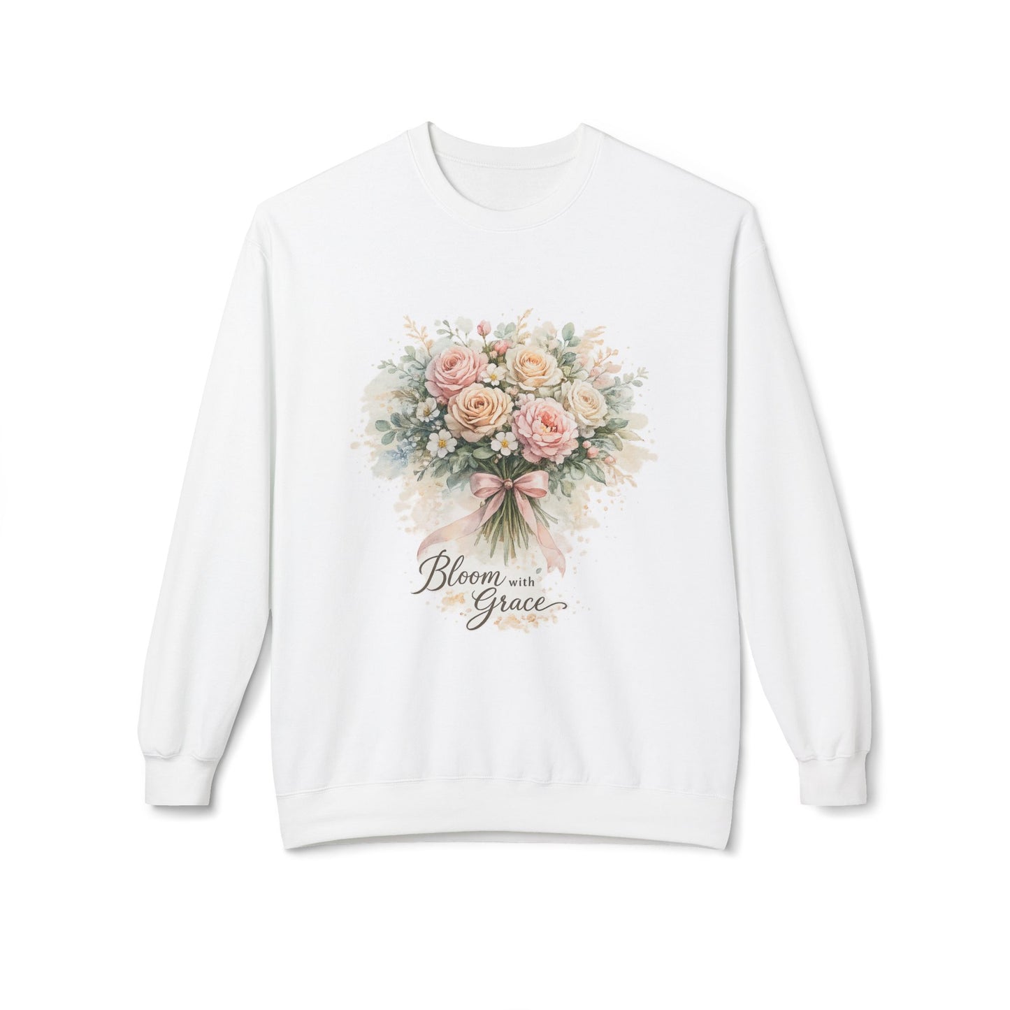 Bloom With Grace Sweatshirt | Eco-Limited