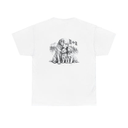 Guardian Bond Dog Family Graphic T-Shirt | Eco - Limited