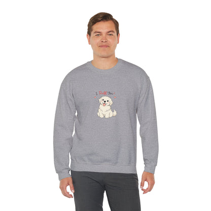 Ruff Love Puppy Graphic Sweatshirt | Eco-Limited