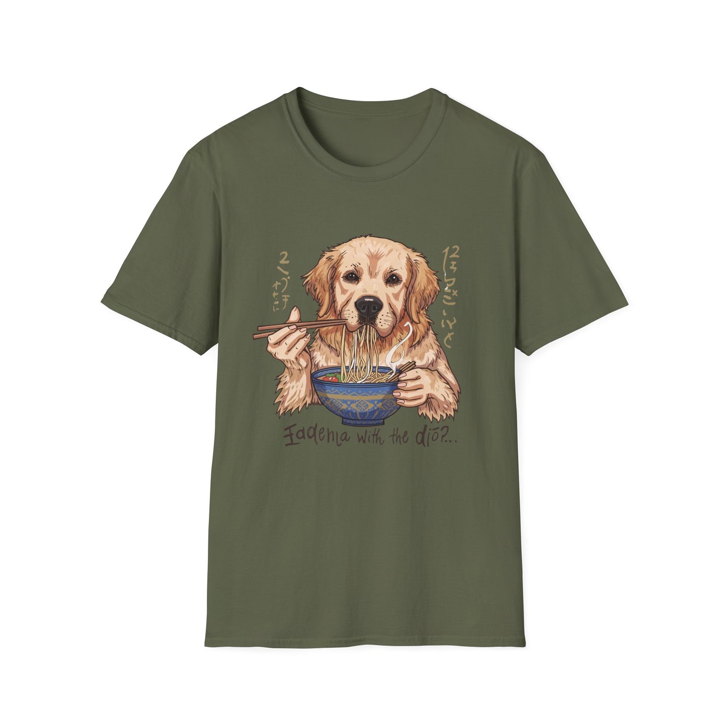 Noodle Dog Logic Graphic T-Shirt | Eco-Limited