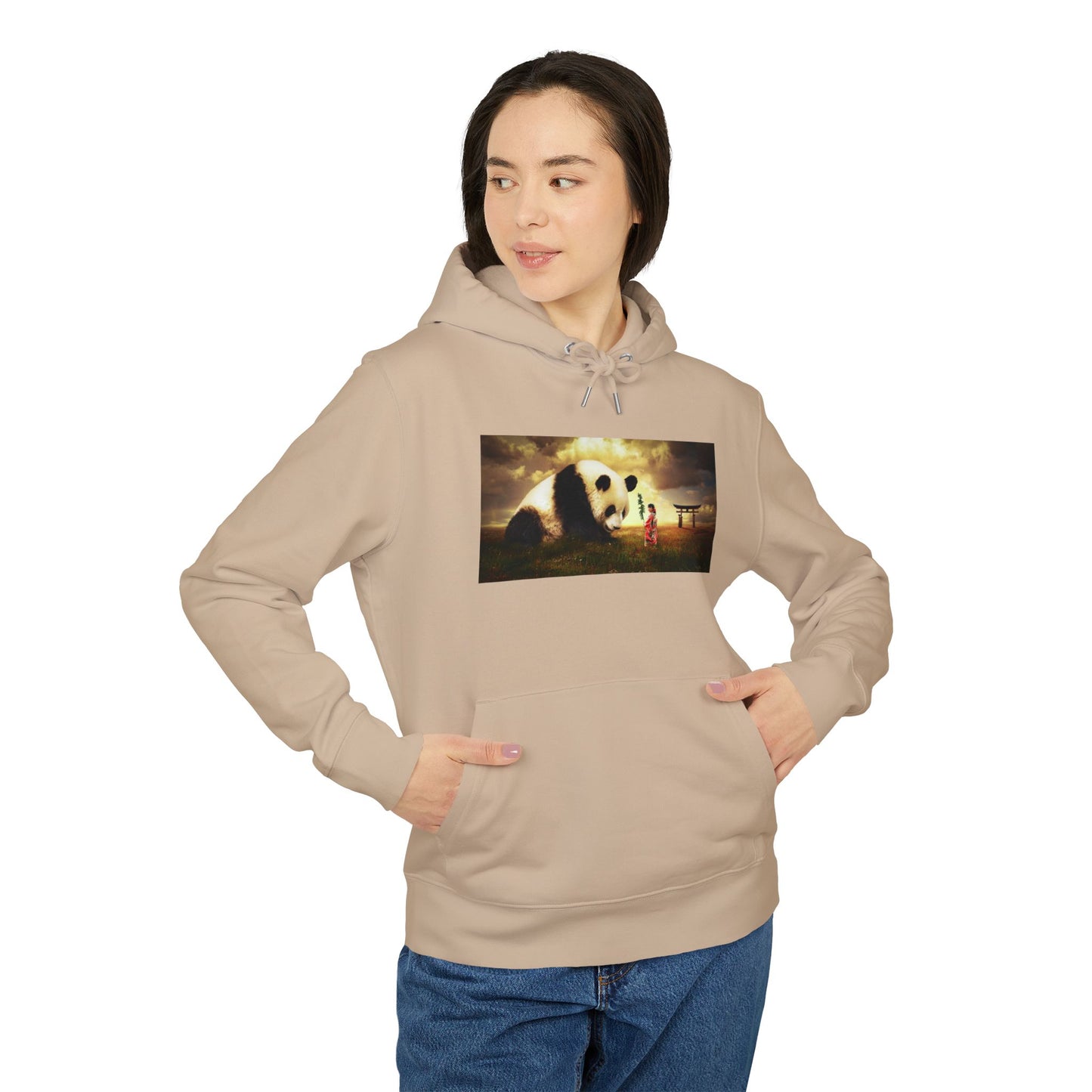 Guardian Panda Graphic Hoodie | Art Edition