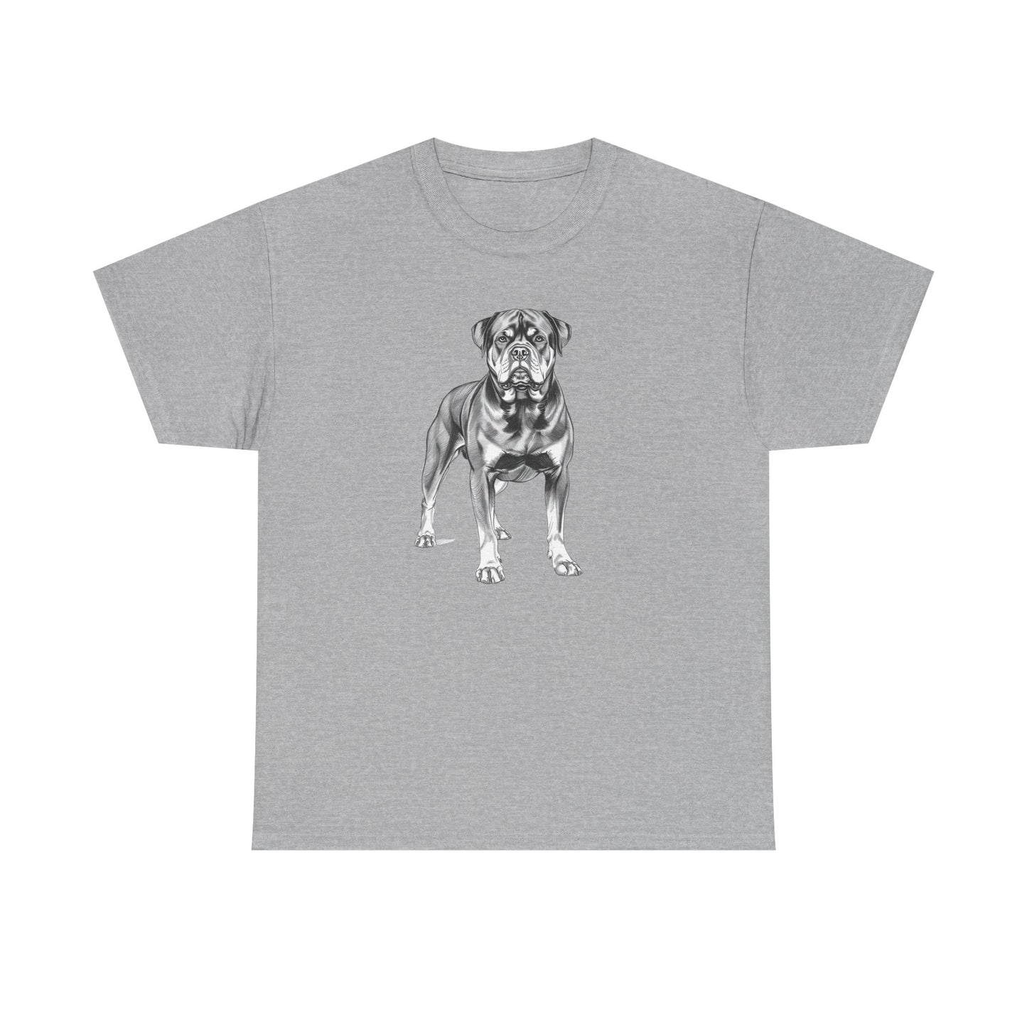 Rottweiler Sketch Minimal Art T-Shirt | Eco-Limited
