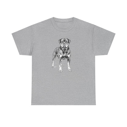 Rottweiler Sketch Minimal Art T-Shirt | Eco-Limited