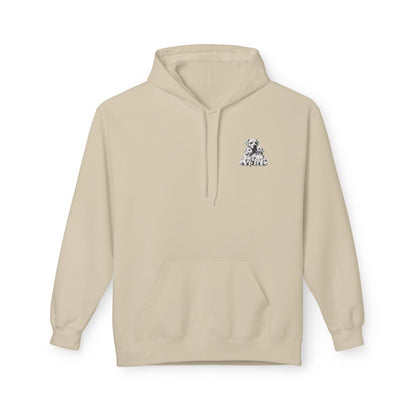 Puppy Family Chest Hoodie | Eco-Limited