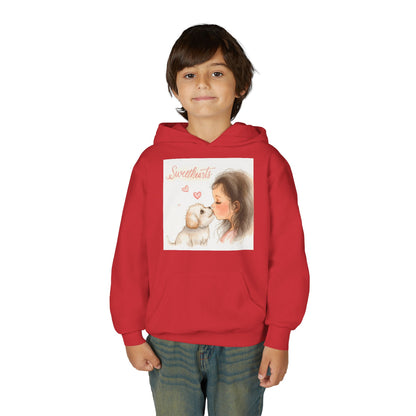 Sweethearts Puppy Moment Children Hoodie | Eco-Limited