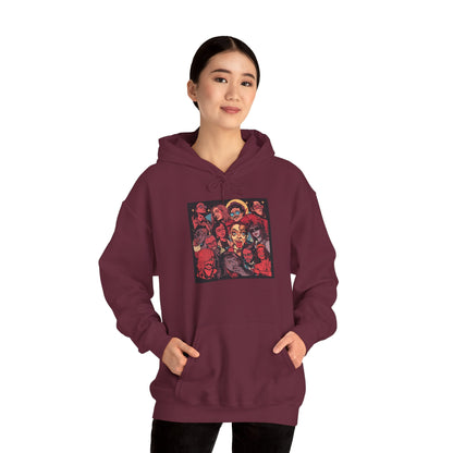 Street Pop Art Hoodie Bold Graphic Urban Fashion Unisex Pullover