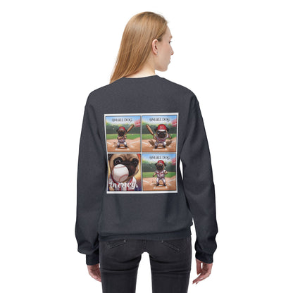 Small Dog Big Attitude Crewneck Sweatshirt | Eco-Limited