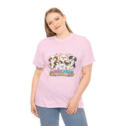 Cute Pup Club Graphic T Shirt | Eco - Limited