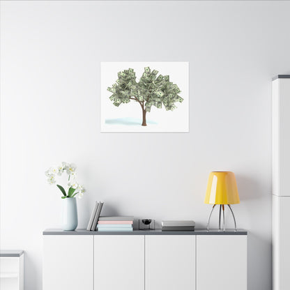 Money Tree Canvas Wall Art Canvas