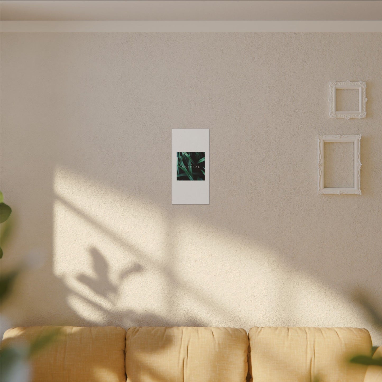 Stay Natural Botanical Canvas Wall Art