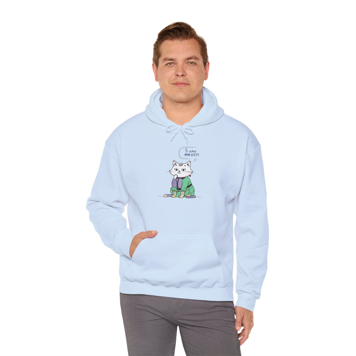 Chill Cat Street Art Hoodie | Eco-Limited