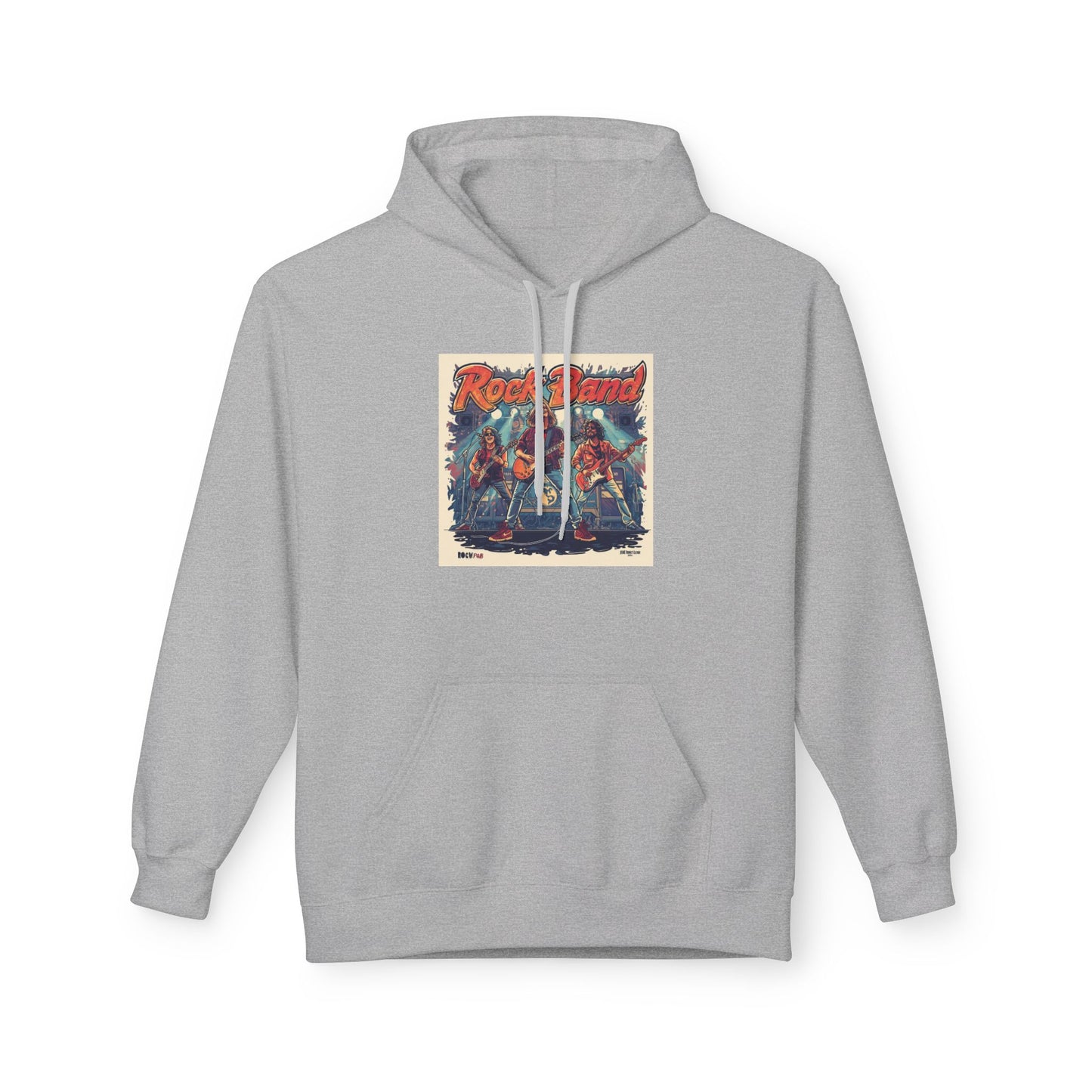 Retro Rock Band Vintage Poster Hoodie|Eco-Friendly - Limited