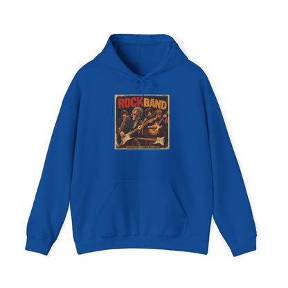 Rock Band Vintage Collage Hoodie | Eco-Limited
