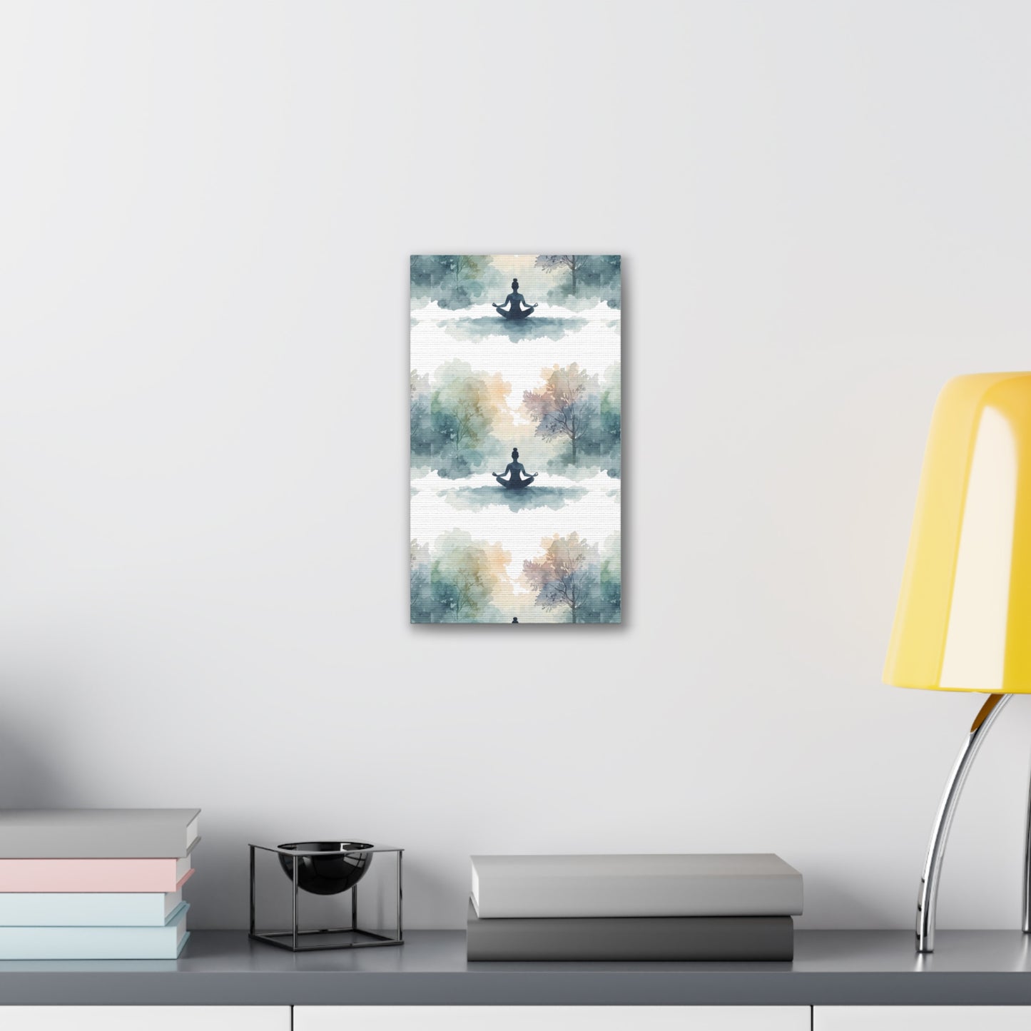 Peace Within Meditation Canvas Wall Art | Eco-Limited