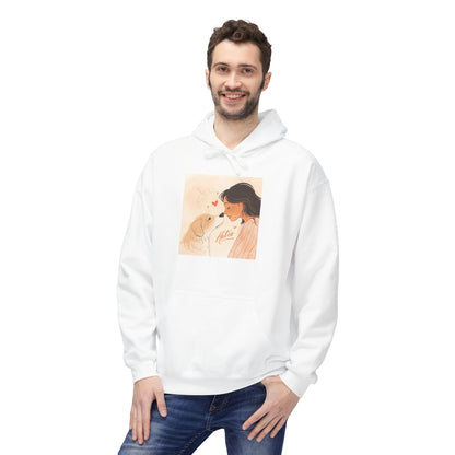 Dog Mom Love Moment Graphic Hoodie Gift | Eco-Friendly - Limited