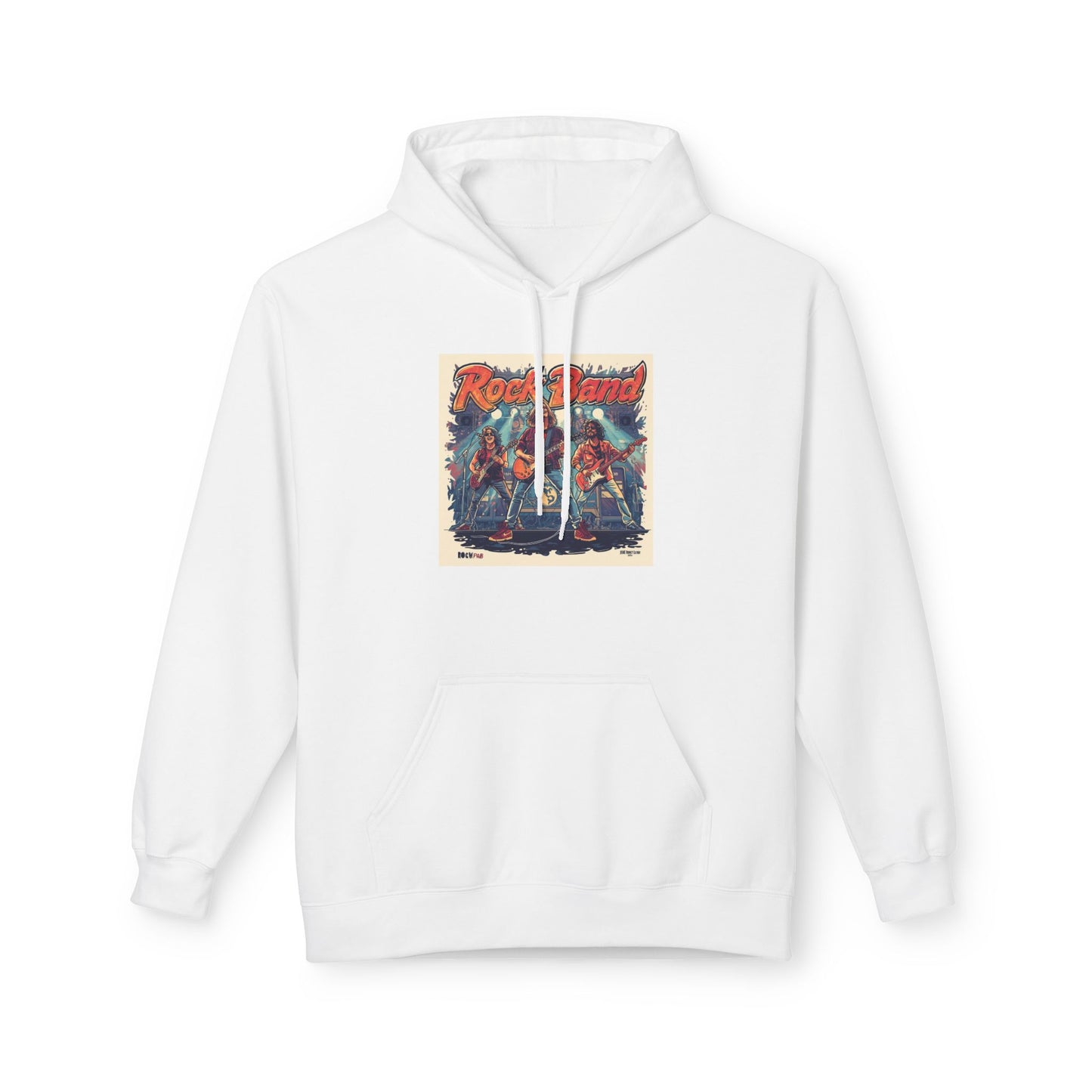 Retro Rock Band Vintage Poster Hoodie|Eco-Friendly - Limited