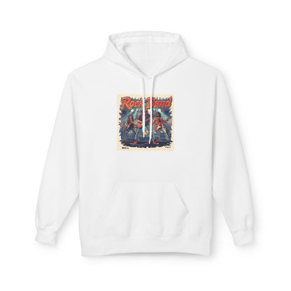 Retro Rock Band Vintage Poster Hoodie|Eco-Friendly - Limited