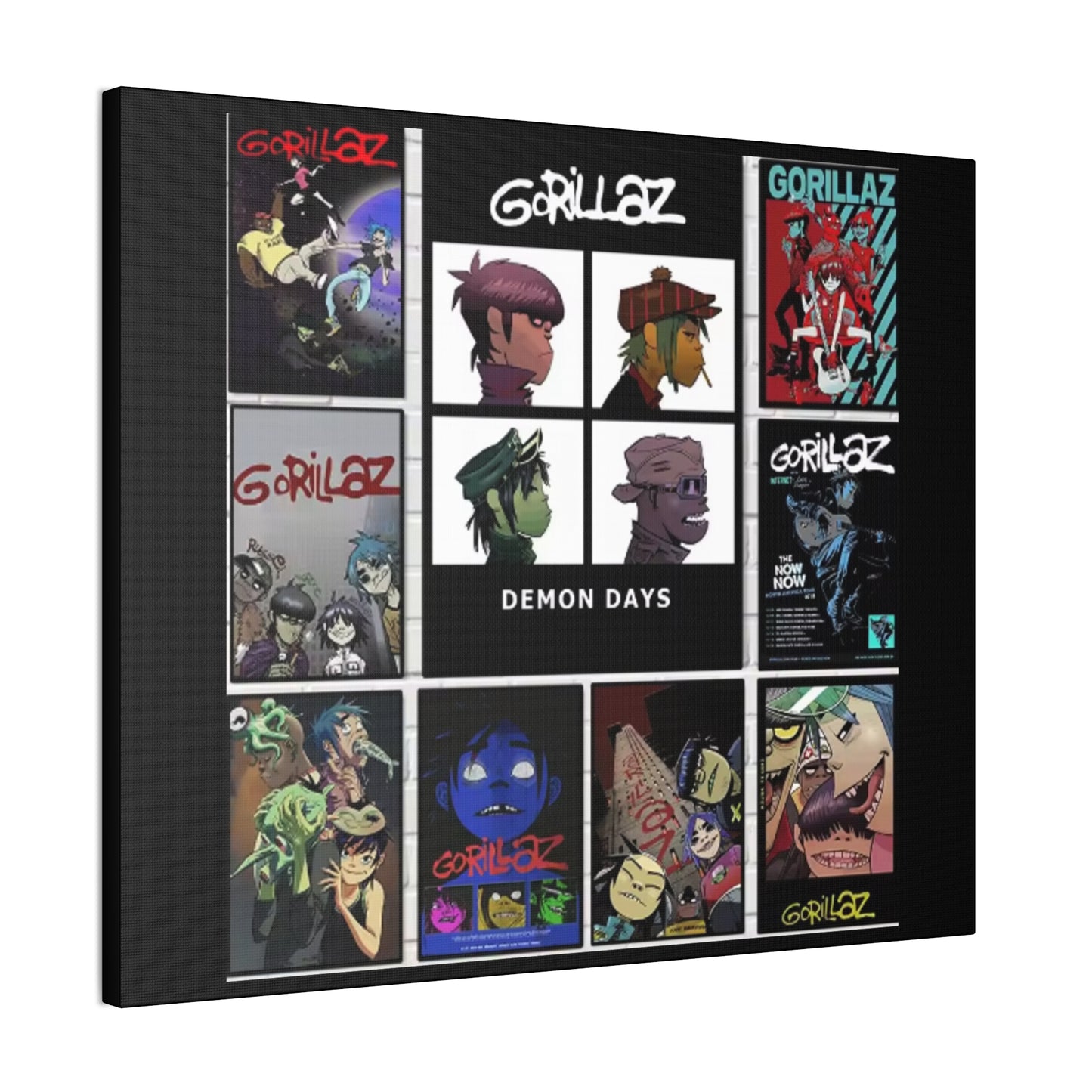 Pop Culture Icons Collage Canvas | Art Edition