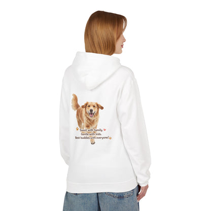 Golden Buddy Character Hoodie | Eco-Limited