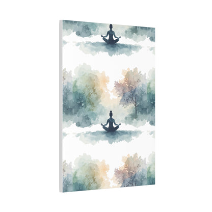 Peace Within Meditation Canvas Wall Art | Eco-Limited