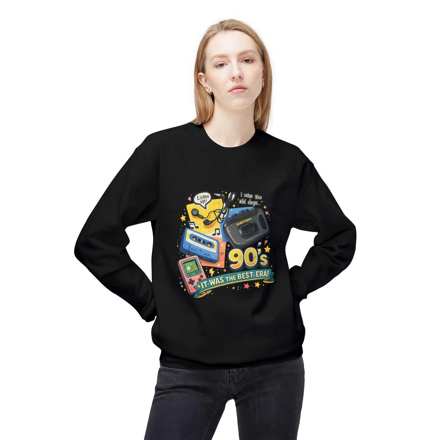 90’s Was the Best Era Retro Sweatshirt | Eco-Limited