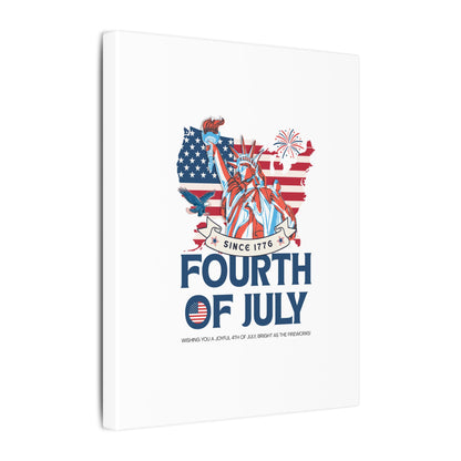 Fourth of July Canvas Wall Art