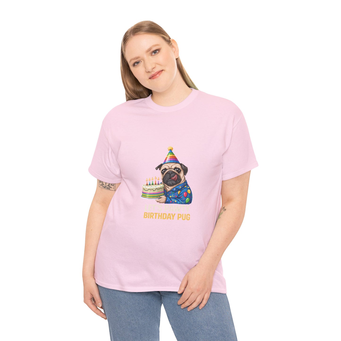 Pugs Hit Different T-Shirt | Eco-Limited
