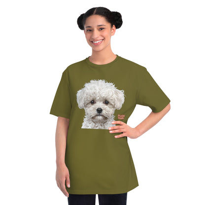 Organic Poodle Portrait T-Shirt | Organic-Limited
