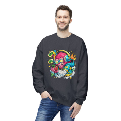 Juicy Vibes Monkey Graphic Sweater | Eco - Limited