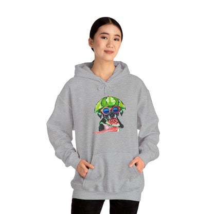 Cute Watermelon Pup Graphic Hoodie|Eco-Friendly - Limited