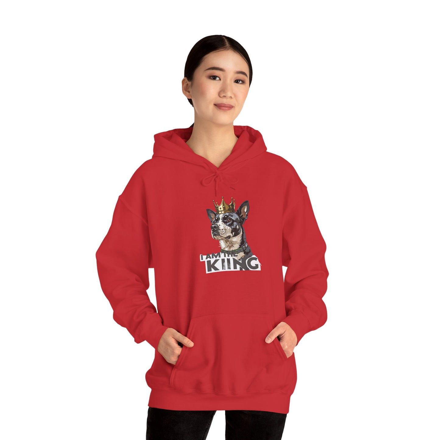 I Am King Dog Hoodie | Eco-Limited