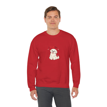 Ruff Love Puppy Graphic Sweatshirt | Eco-Limited