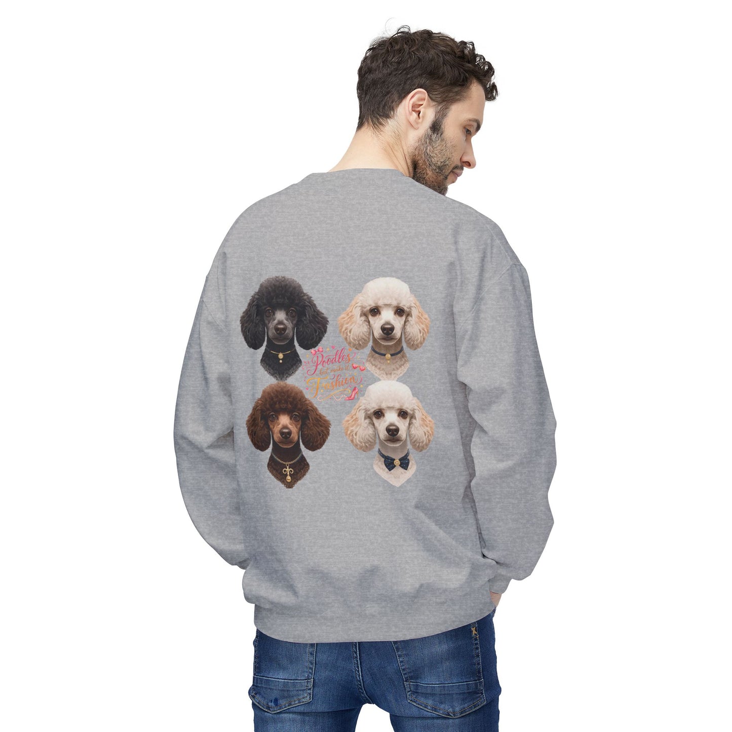 Poodles But Make It Fashion Sweatshirt | Eco-Limited