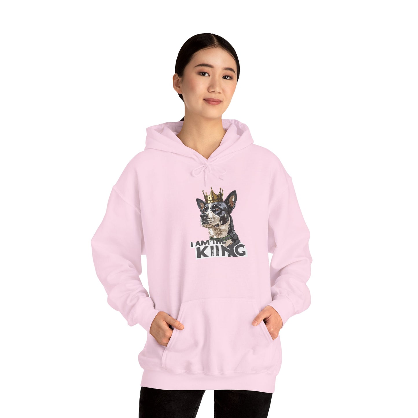 I Am King Dog Hoodie | Eco-Limited