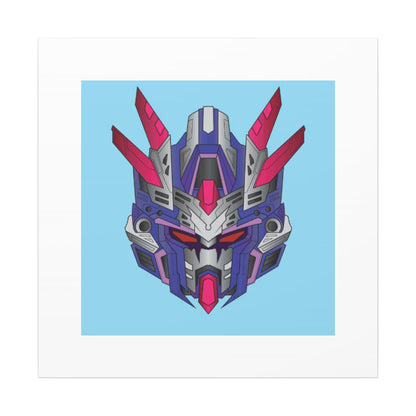Mecha Warrior Helmet Organic Canvas