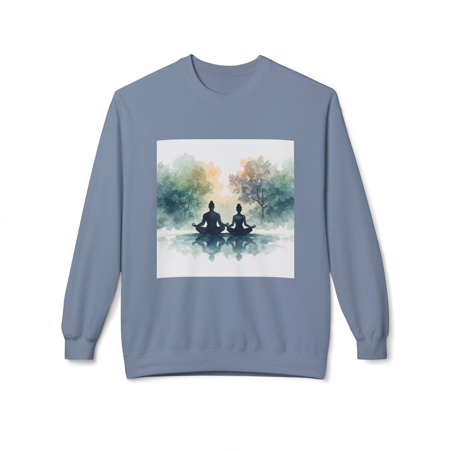 Calm Reflection Meditation Sweatshirt | Eco-Limited
