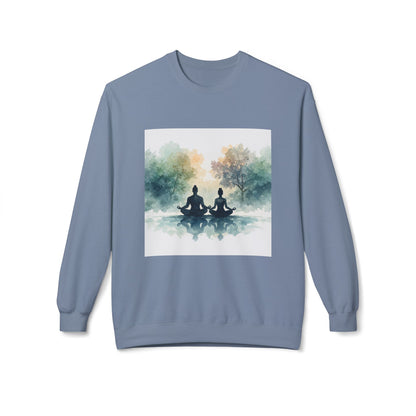 Calm Reflection Meditation Sweatshirt | Eco-Limited