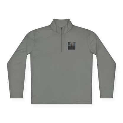 German Shepherd Born To Protect Quarter Zip Pullover | Eco-Limited