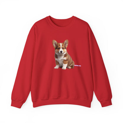 Corgi Puppy Graphic Sweatshirt|Eco-Friendly - Limited