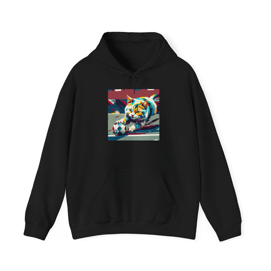 Color Pop Cat Art Hoodie | Eco-Limited