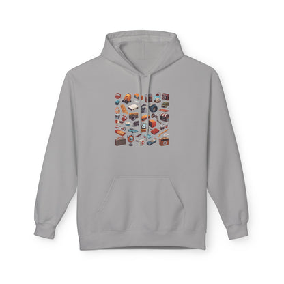 Assorted Cake & Pastry Graphic Hoodie|Eco-Friendly - Limited