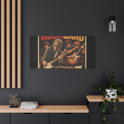 Rock Band Vintage Canvas Wall Art | Eco - Limited